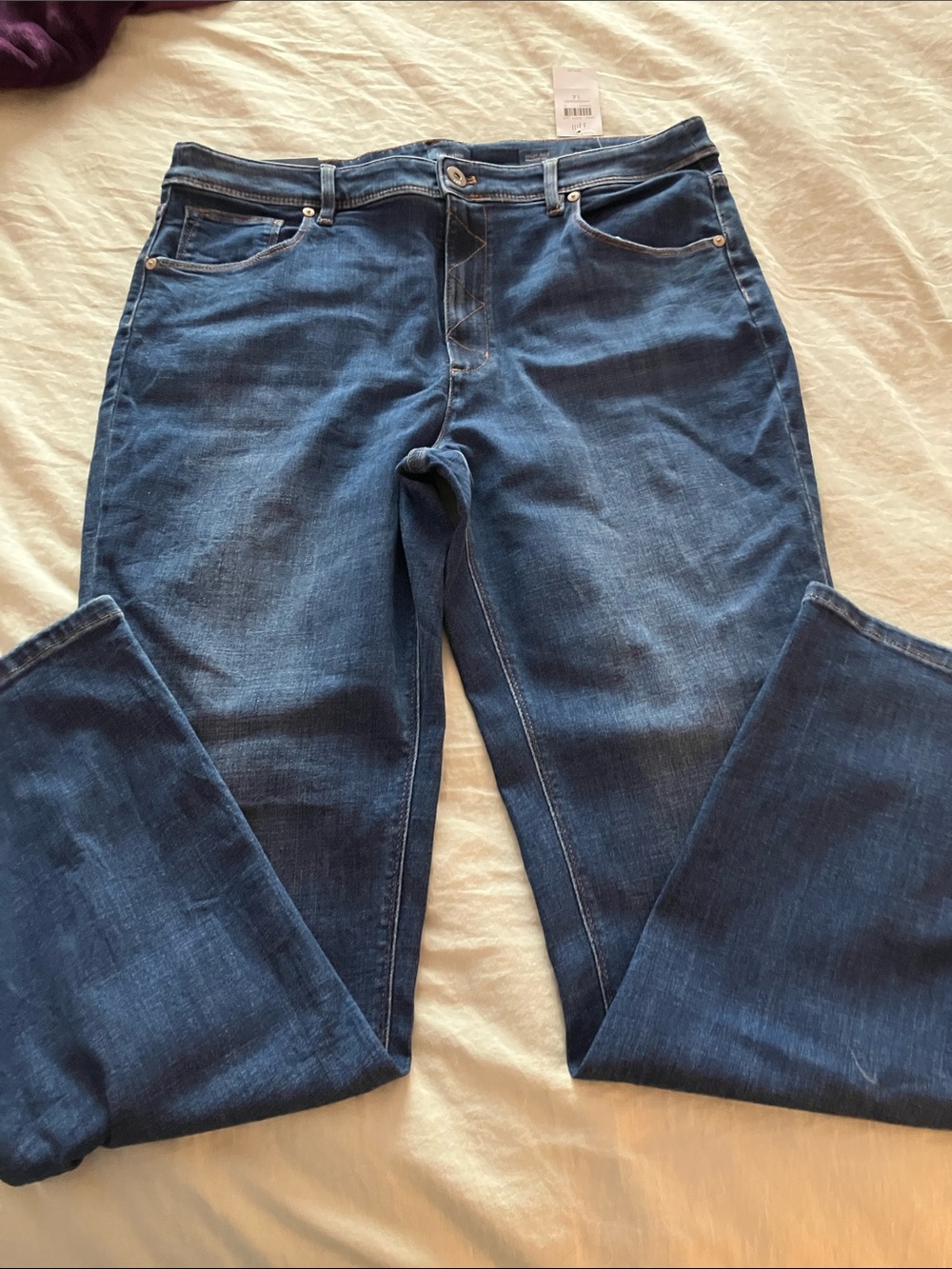 J. Jill Women’s Straight Leg Dark Blue Jeans